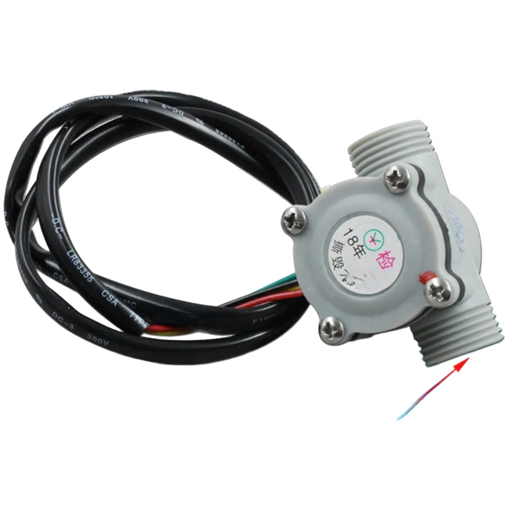Flow Sensor Compatible with Residential For water Heating Equipment Supporting Both 3 Wire and 4 Wire Electrical Interfaces