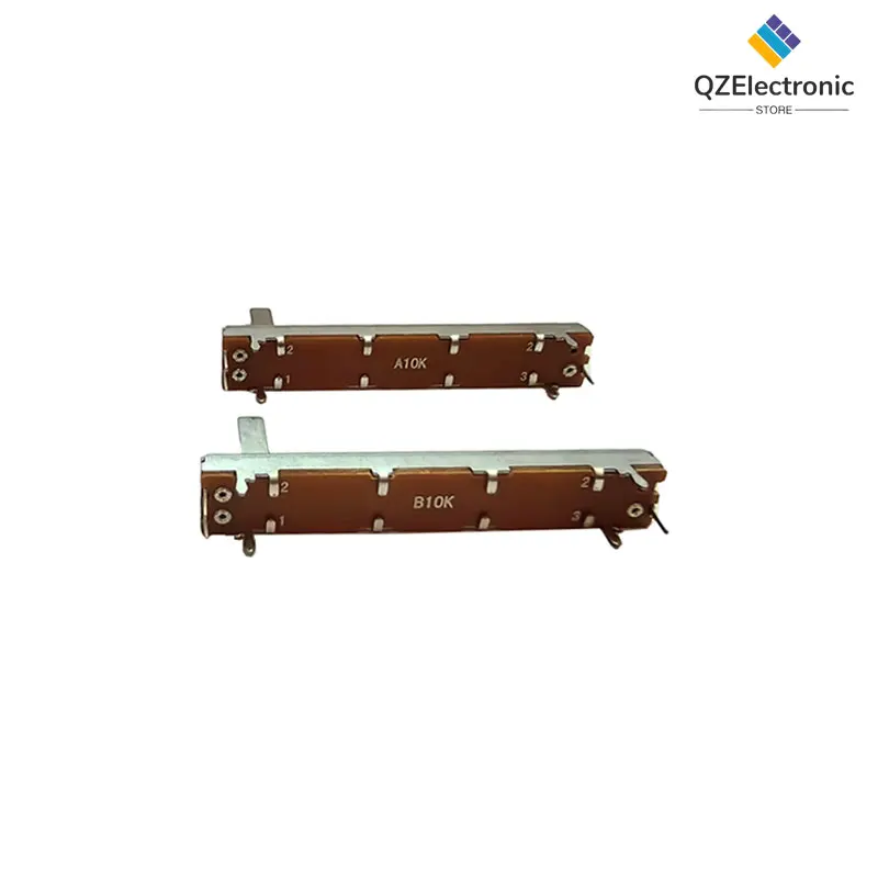 5pcs Mixer Fader Variable Resistors A103 B103 10K Ohm 6pins Mono Channel Fader