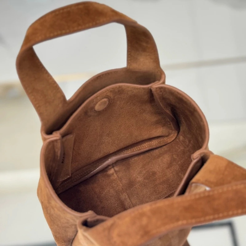 brown leather bucket bag  stylish handbag for ladies brandedbag sac a mains femme compact yet spacious perfect for everyday use