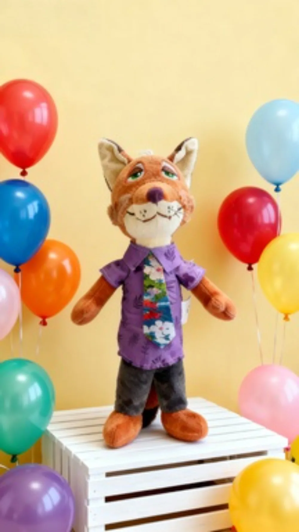 

HotSale Disney Cartoon Anime Movie Zootopia Plush Toy Fox Nick Wilde Rabbit Judy Hopps Doll Soft Stuffed Animals Xmas Gifts