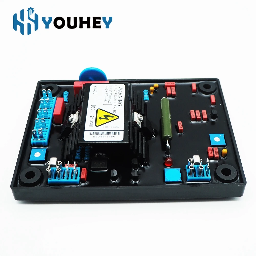 SX460 AVR Automatic Voltage Regulator For Stamford Generator Some Parts Imported Diesel Genset Accessories