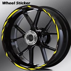 17 Inches Motorcycle Rim Wheel Hub Sticker Decal Accessories For Universal S1000XR/RR S1000R F900 800R F900XR R1200R G310R