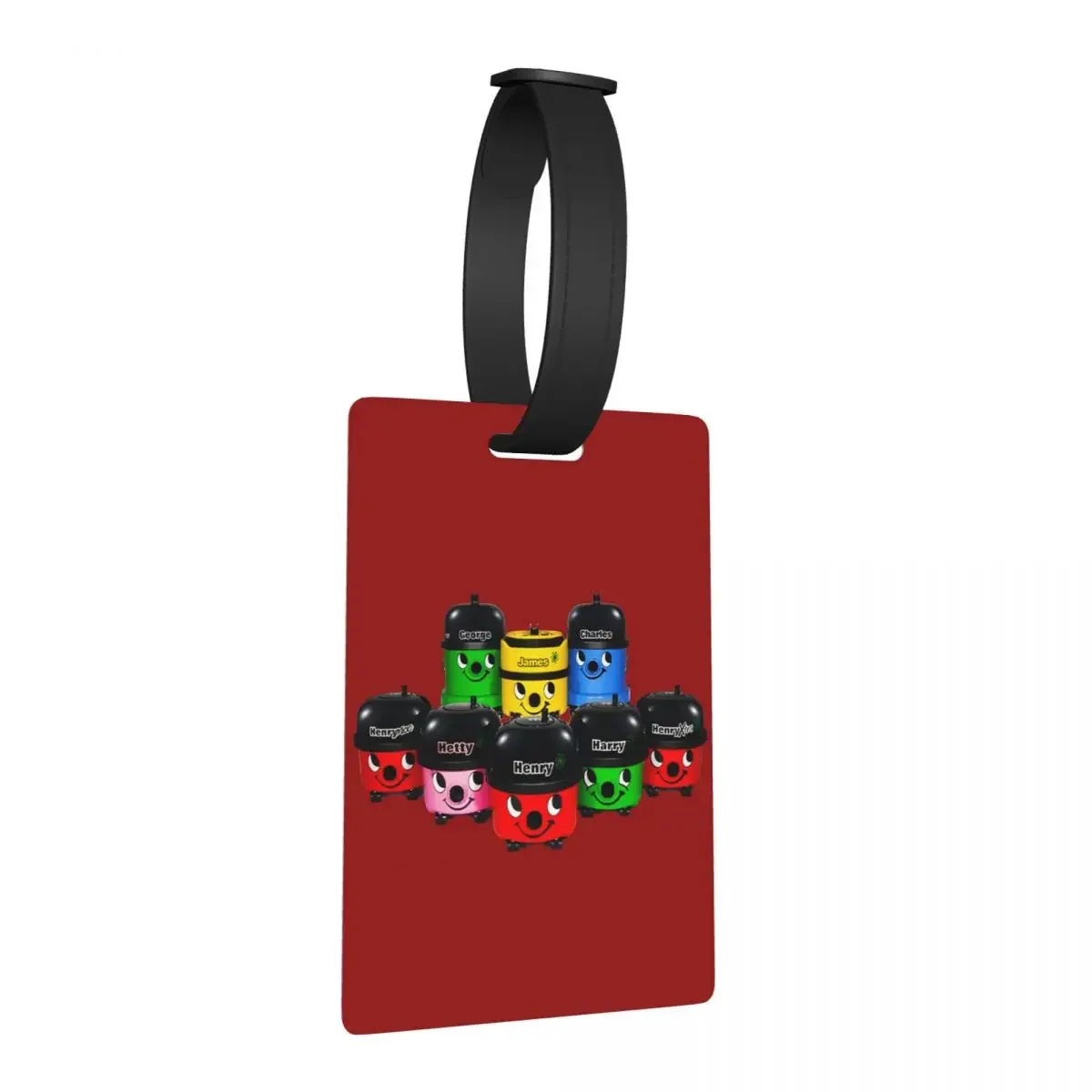 

Henry Hoover And Friends Luggage Tags Suitcase Accessories Travel Cute Baggage Boarding Tag Label Holder ID Name Address