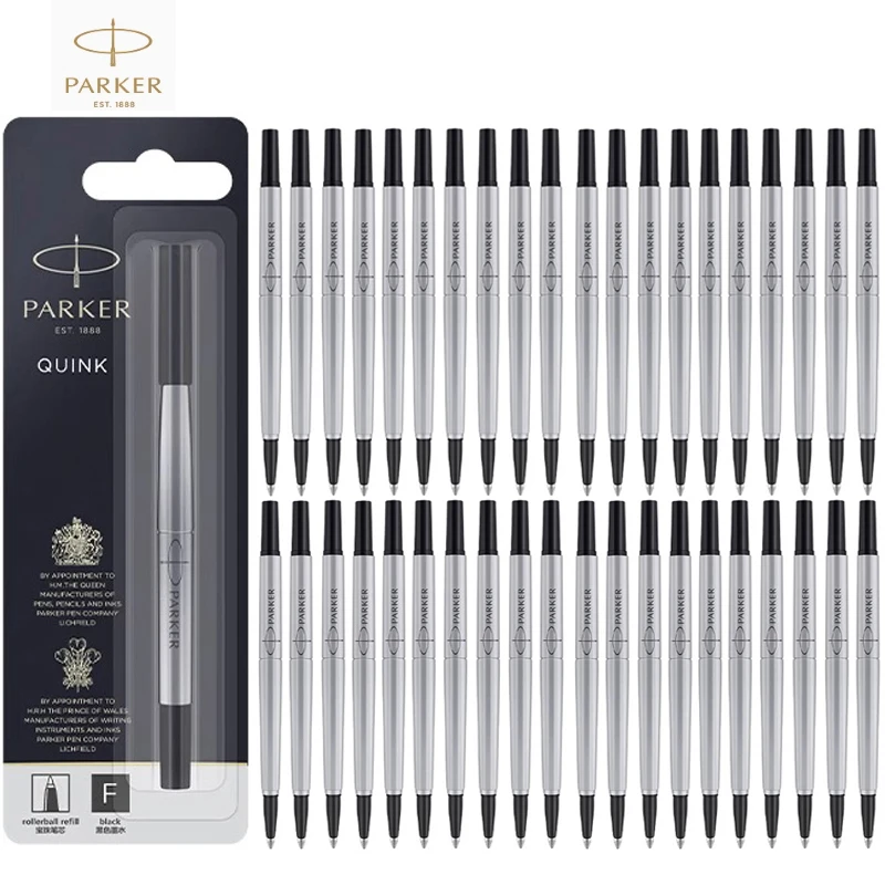 

40/1 шт. PARKER 0,5/0,7 мм 11 см металлические стержни роликовая шариковая ручка бизнес шариковая ручка стержни канцелярские принадлежности офисные школьные принадлежности