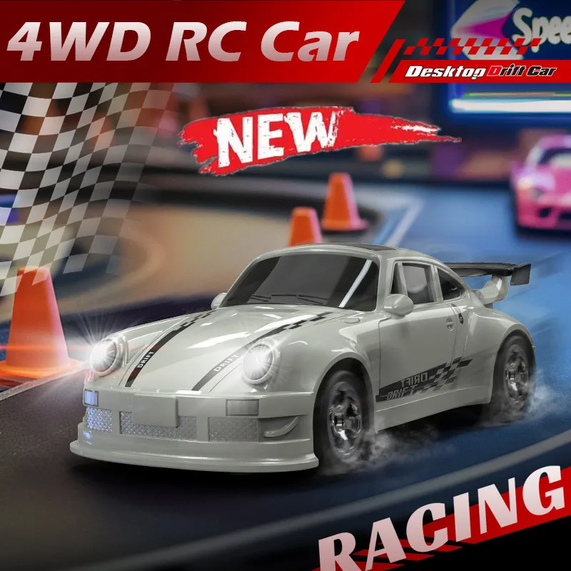 

1:64 RC Drift Car 15 км/ч Высокоскоростной 2,4G 4WD Гоночный автомобиль с дистанционным управлением RTR Мини-гоночный автомобиль