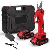 21V Cordless Electric Pruner Pruning Shear Efficient Fruit Tree Bonsai Pruning Branches Cutter Landscaping Tool