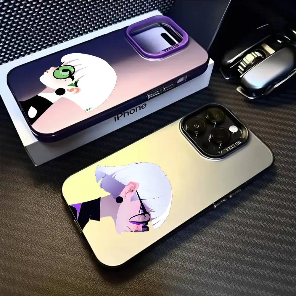 Yayoi Kusama بساطتها جراب هاتف آيفون 17 16 15 14 13 12 11 برو ماكس أسود أرجواني ماتي ليزر معدني أورورا فوندا #5