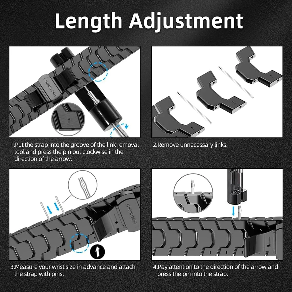 Bracelet en acier inoxydable p - Luxury Watch Straps avis et prix