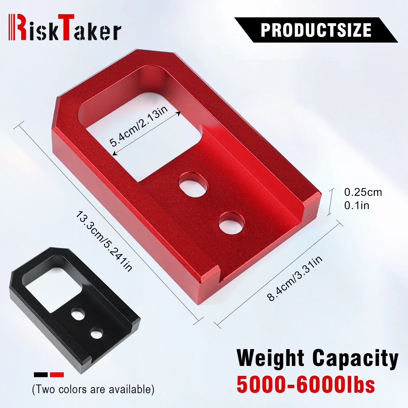Картина 5: Буксирные крюки RiskTaker, 2 шт., подходят для Tacoma 2024-2026 4Runner 2025-2026, стойки капота, подходят для Toyota Tacoma 2024-2026