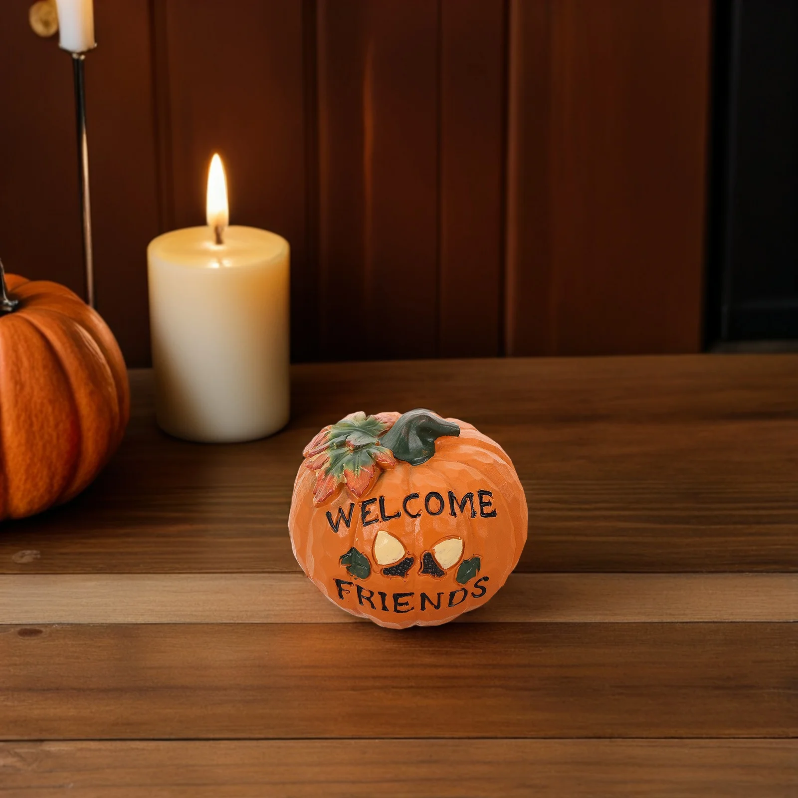 

Mini Resin Pumpkins Fall Decor Accessories Small Decorative Figuriness Desktop Ornaments for Decorating