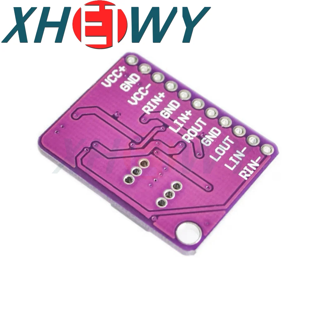 เครื่องขยายเสียงหูฟังสเตอริโอ TPA6120บอร์ดเครื่องขยายเสียงหูฟัง Hi-Fi MCU-612 128dB ชิ้นส่วนอิเล็กทรอนิกส์ที่มีความเที่ยงตรงสูง