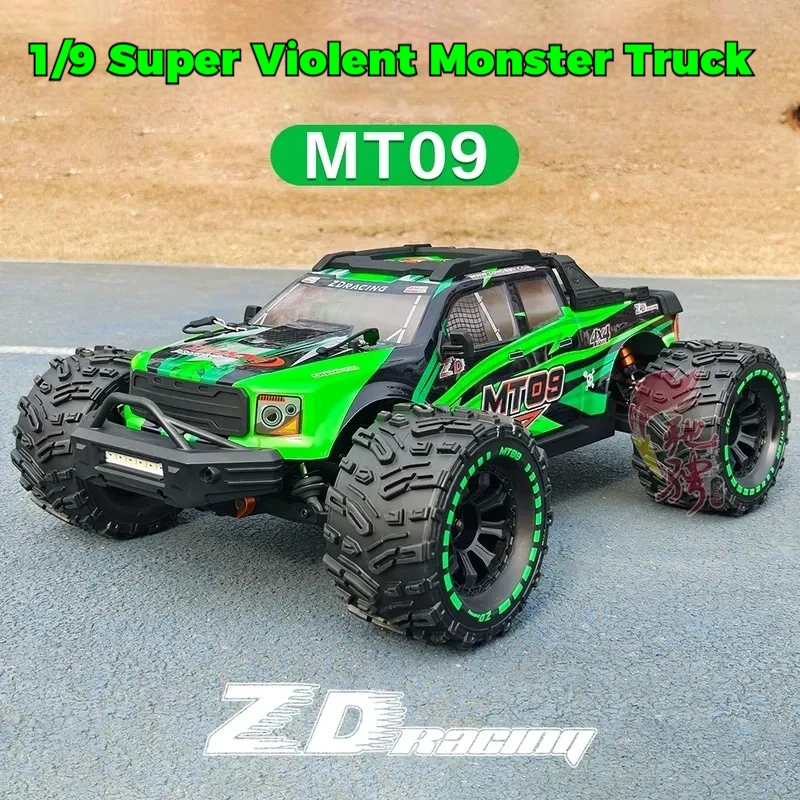 ZD Racing 1/9 MT09 RC Monster Truck 4WD Brushless Electric High Speed Off Road All Terrain Vehicle For Adults Kids