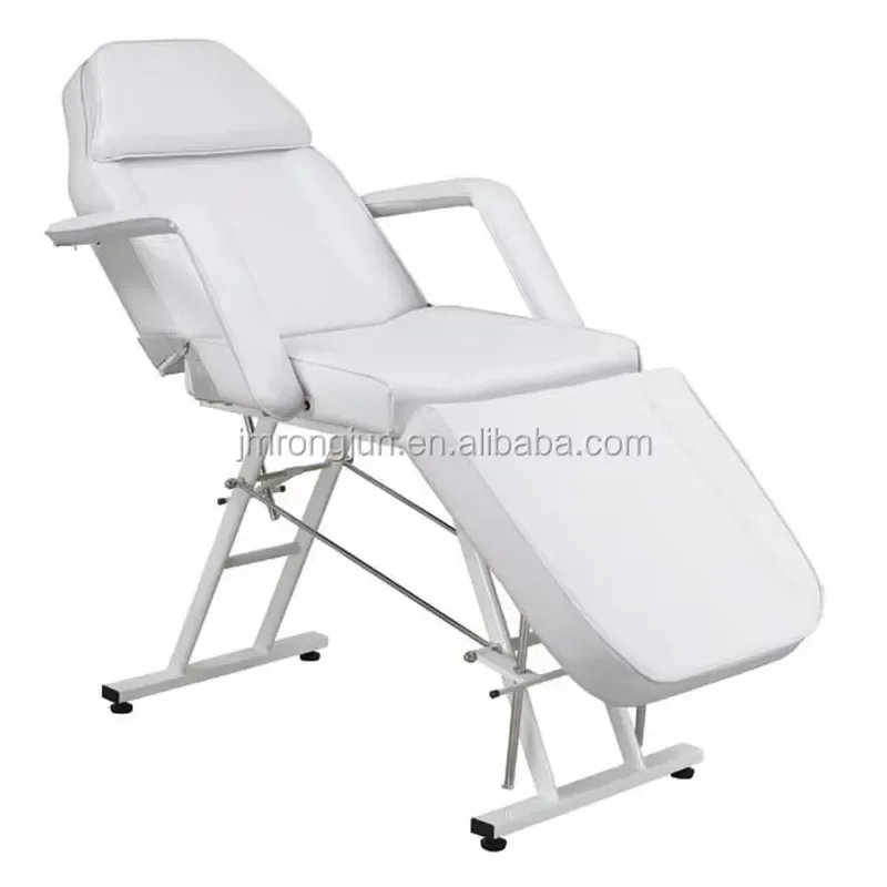 Foldable Massage Table Portable Beauty Salon Bed Adjustable Tattoo Chair Lightweight