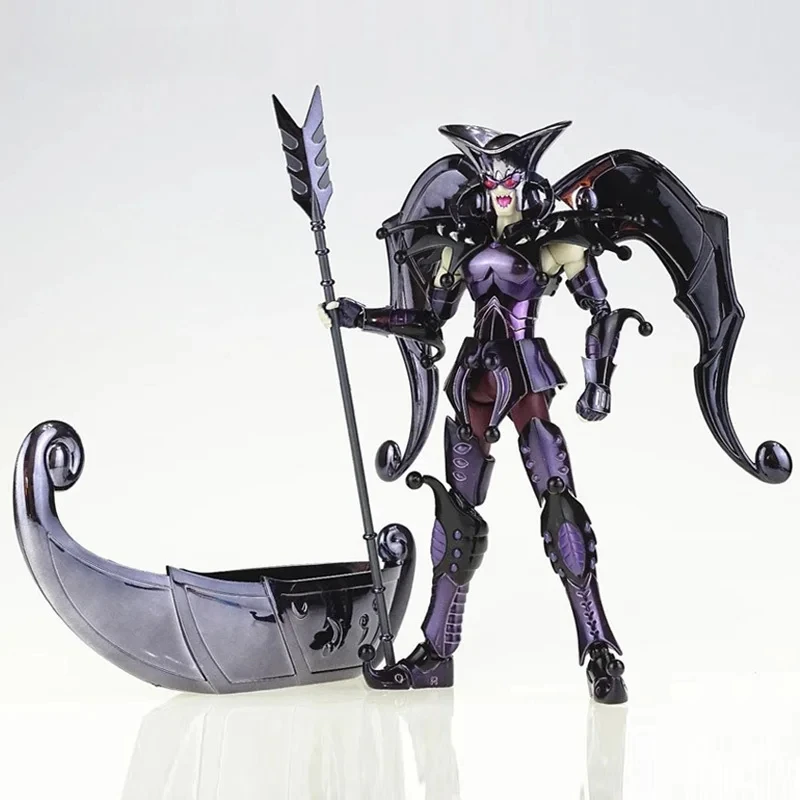 ST Model Saint Seiya Myth Cloth EXM/EX Hades Army 108 Specters Acheron Charon Metal Knights of The Zodiac Anime Action Figure