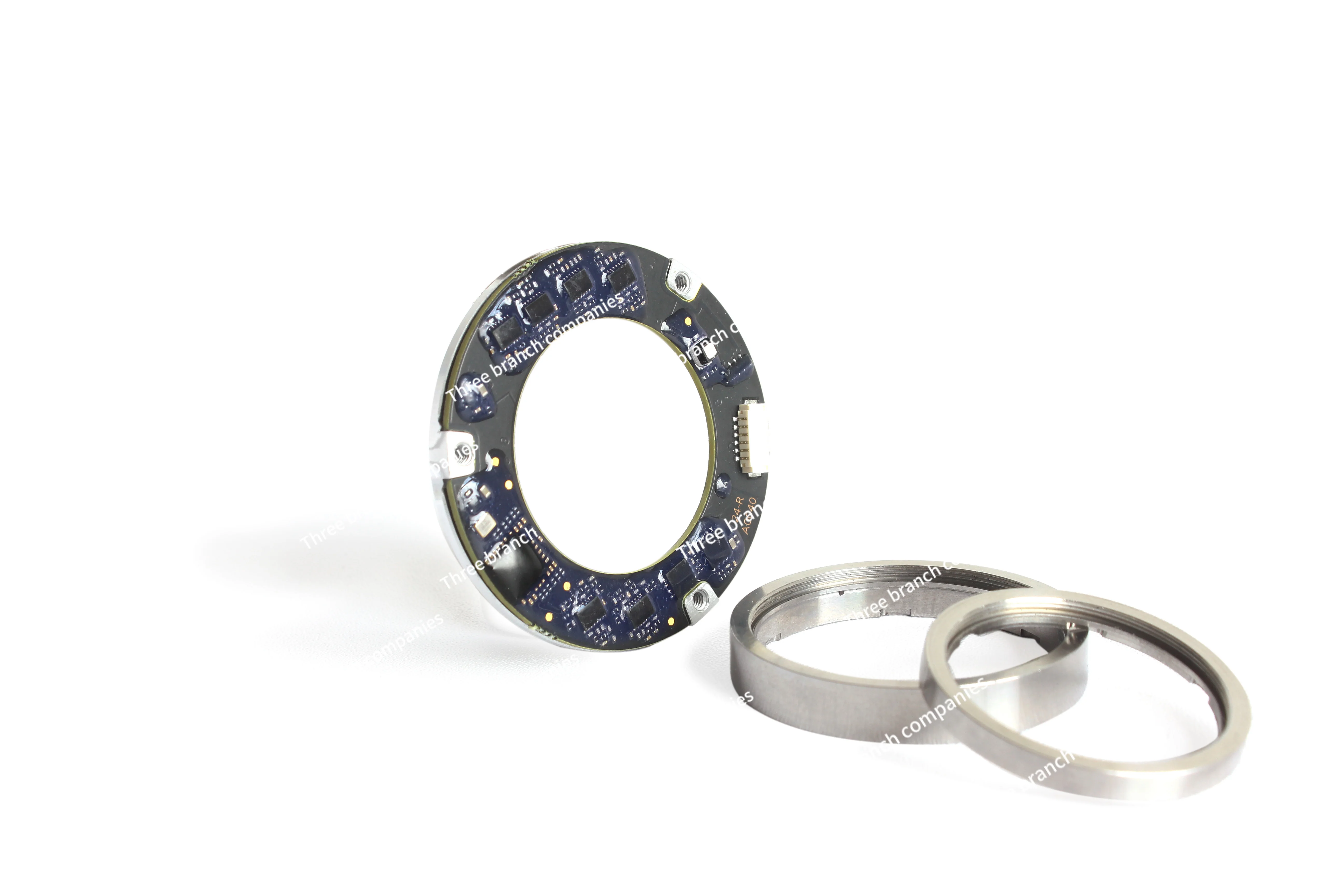 30mm hollow shaft  high accuracy dual 24-bit absolute value outputs interface rotary magnetic dual encoder