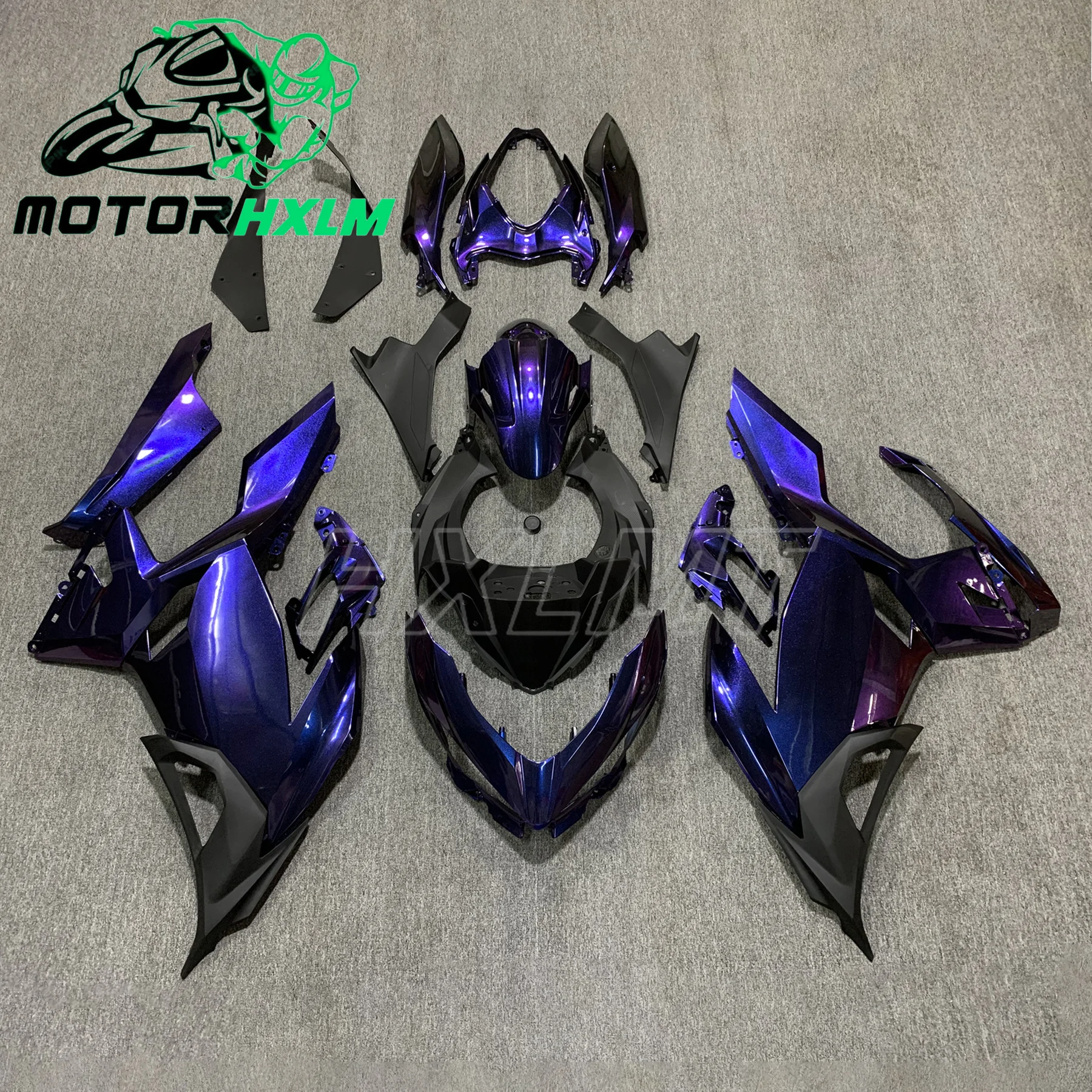 

Molded Plastic Functional Bodywork fairing kit For Kawasaki Ninja400 2018-2019 2020-2023 Motorcycle Fairing kit Full fairing kit