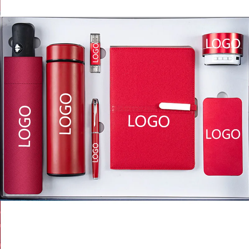 Wholesale Company Logo Thermos Cup Business Gift Set Customized Office Opening Conference Exhibition Gifts