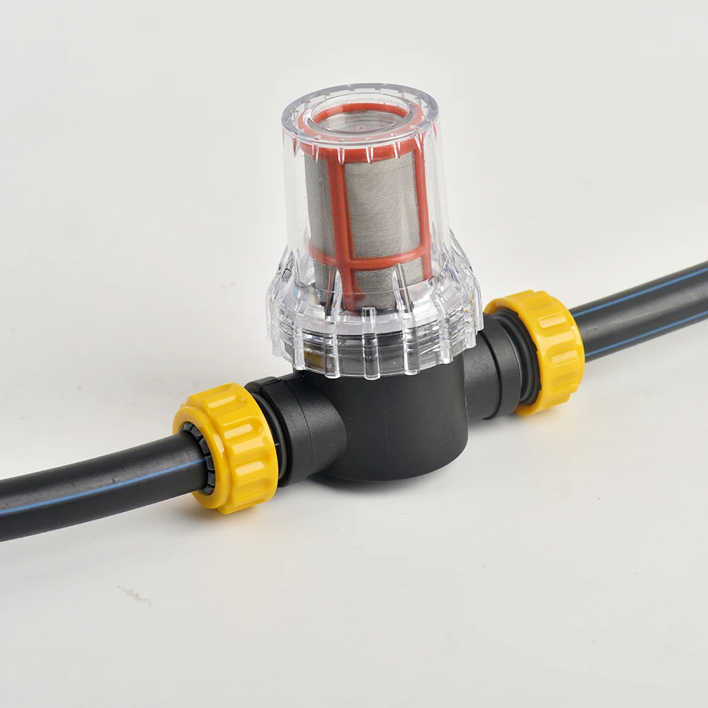 Drip Irrigation Mesh Water Filter 200 Mesh Screen, 1/2