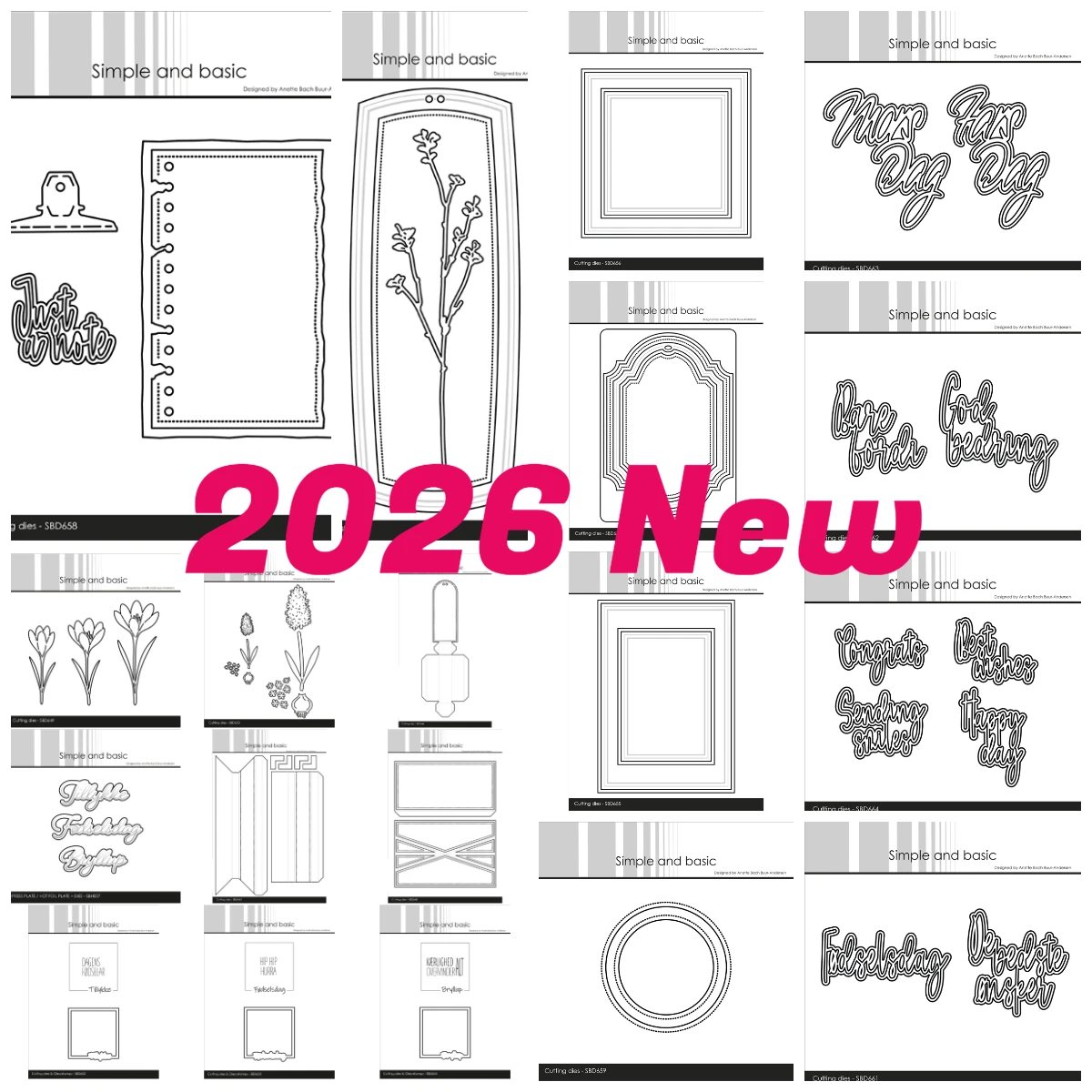 

2026 New Mother's Day Father's Day Metal Cutting Dies For DIY Scrapbooking Photo Cutting Die Paper Cards Embossing Decorative