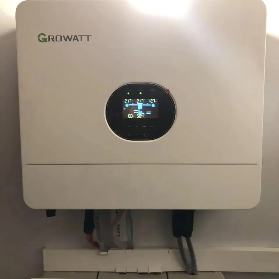 Nieuwste Ontwerp Growatt Spf 6000es Plus Inverter 6000W Mppt Off Grid Inversores Solare Met Wifi