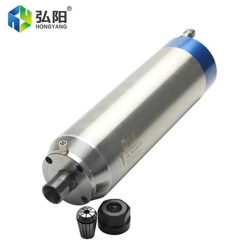 수냉식 스핀들, 타각기 CNC 머시닝 센터, 24000 속도, 공기 도장 더스트 스톤, 2.2kw, 380V, 400hz