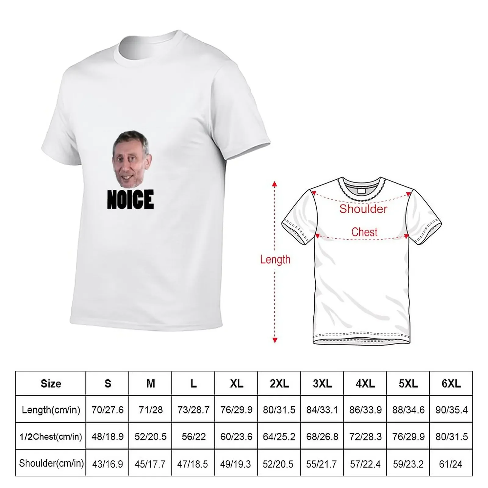 Michael Rosen - Noice T-Shirt shirts graphic tees anime vintage clothes oversizeds Men's t shirts