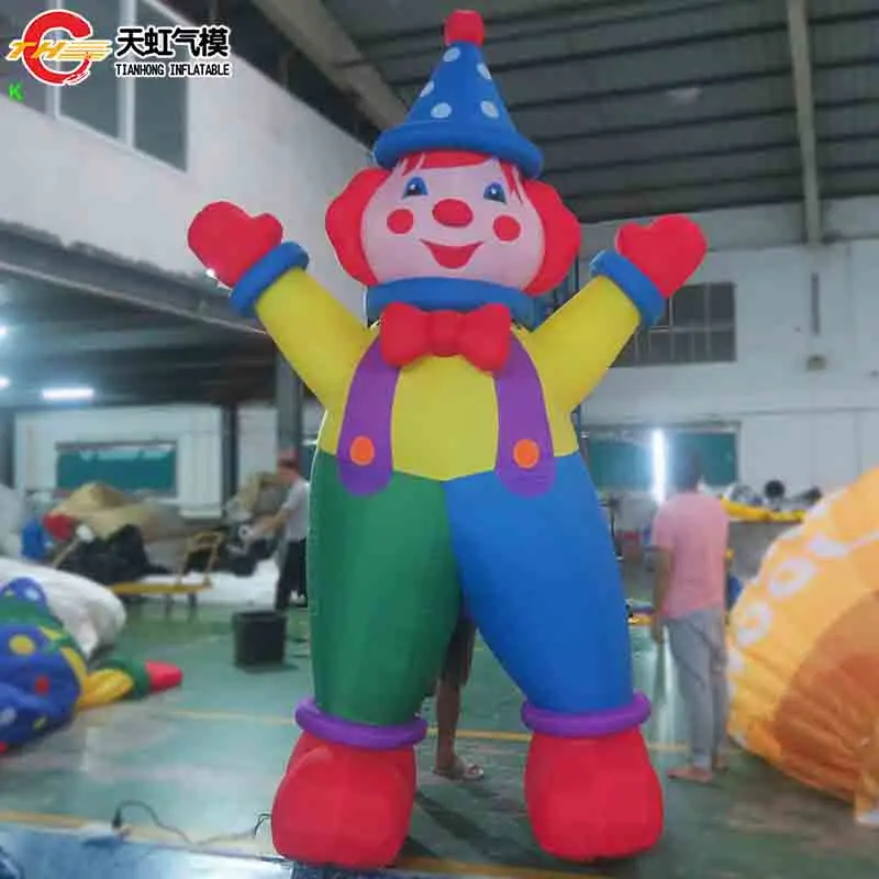 

Fast Shipping 3m/4m/6m Giant Inflatable Clown Cartoon Happy Circus for Decoration Advertising
