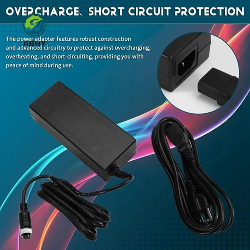 

ABHY-Ulanzi AD-1 120W DC Power Adapter Cord For Ulanzi VL-120BI / VL-120C Light VL-120BI Stable Indoor Power Supply