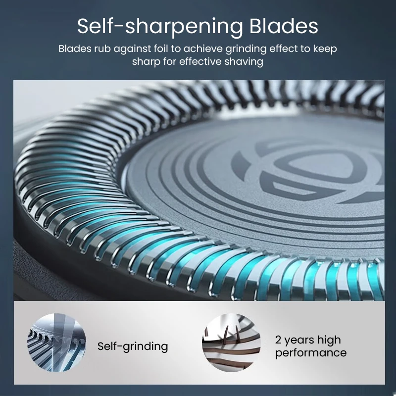 ماكينة حلاقة كهربائية فيليبس PQ206 برأس عائم، ماكينة حلاقة جافة، بطارية AA، شفرات شحذ ذاتية، رأس ماكينة حلاقة قابلة للفصل، محمولة