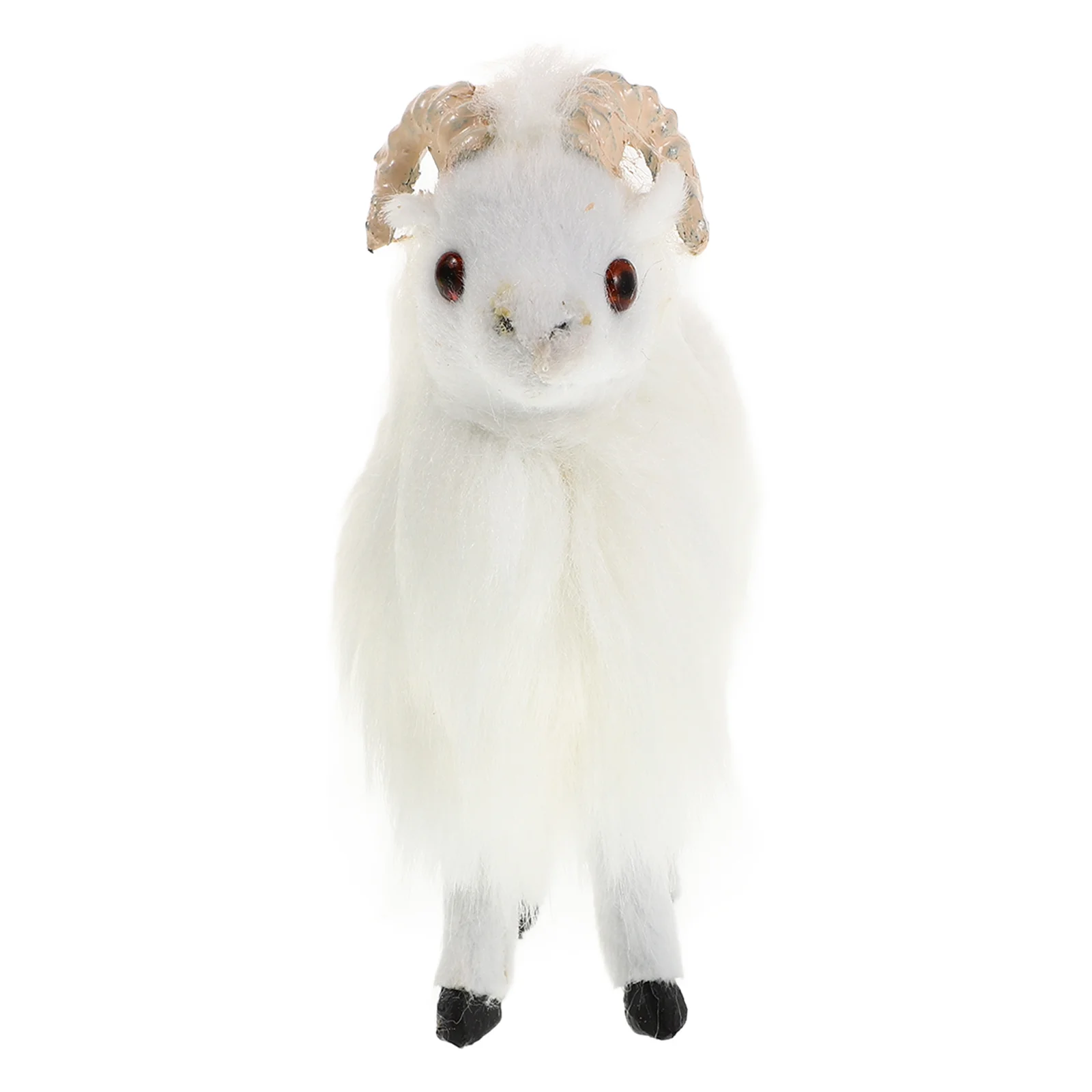 

Simulation Baby Goat Model Animals Toy Lamb Desktop Realistic Figurine Mini Toys