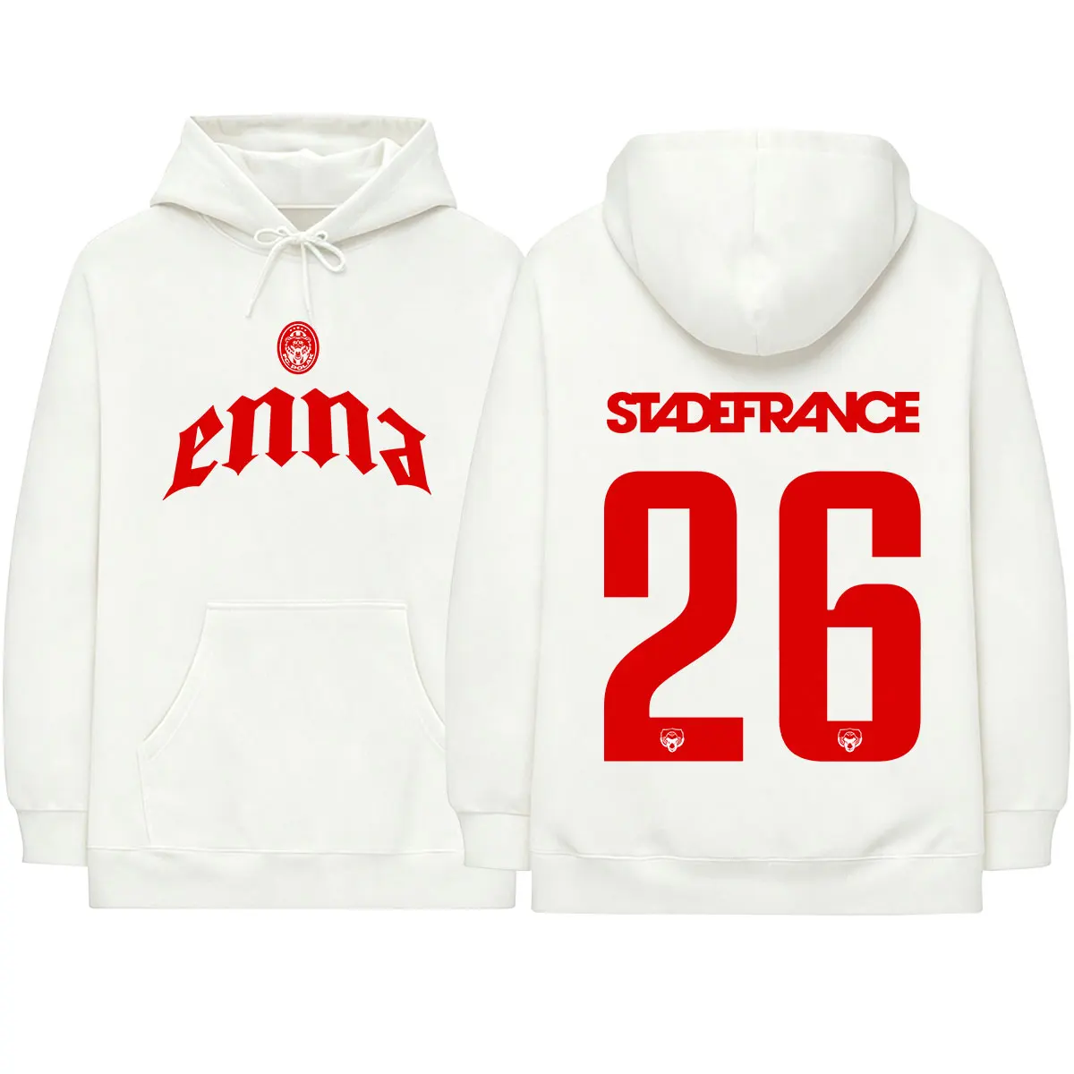 Rapper PLK Stade De France 2026 Tour Hoodies Herrenbekleidung Mode Hip Hop Pullover Fleece Langarm Oversized Sweatshirts – Detail 8