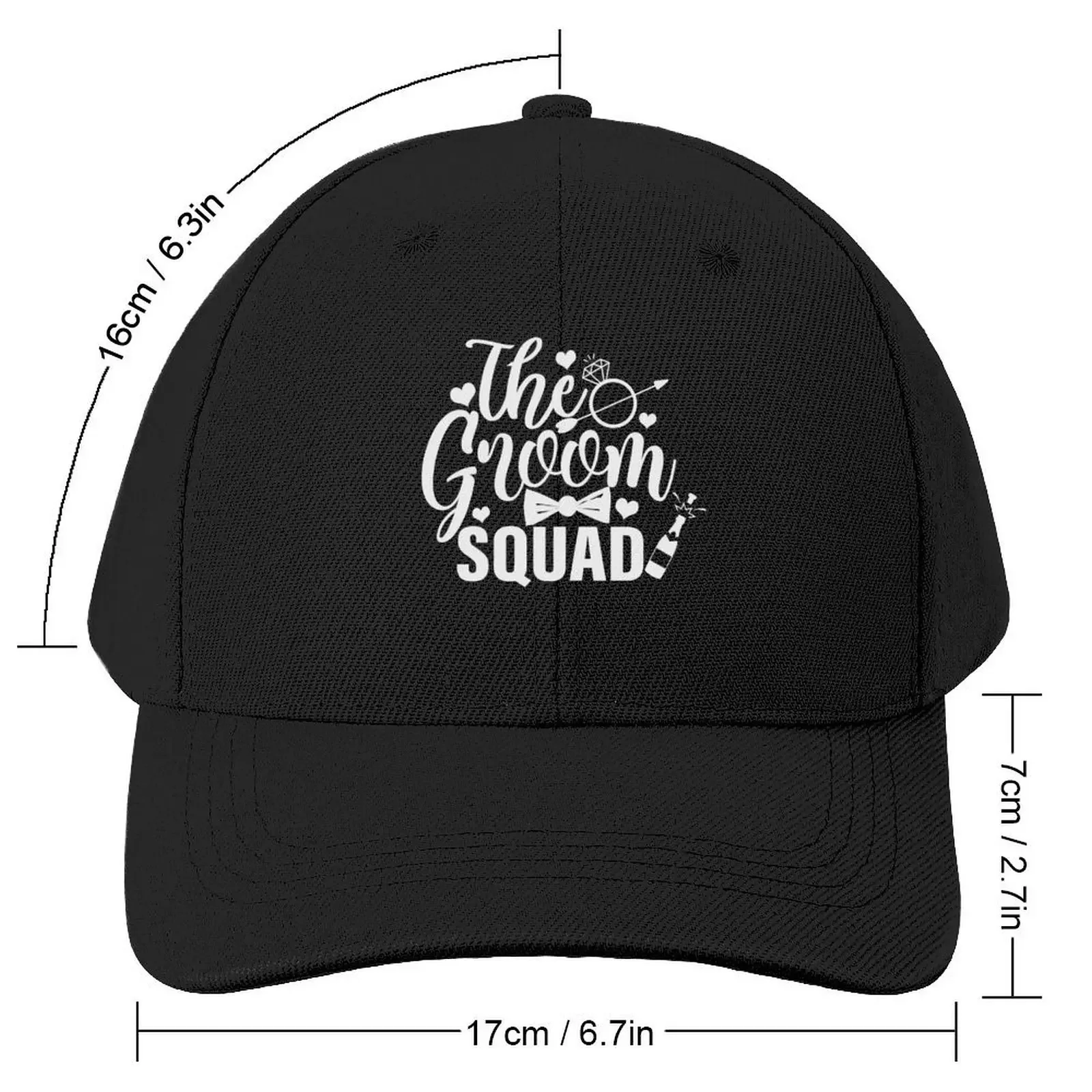 The Groom Squad Baseball Cap summer hat Kids Hat Caps Male Women's