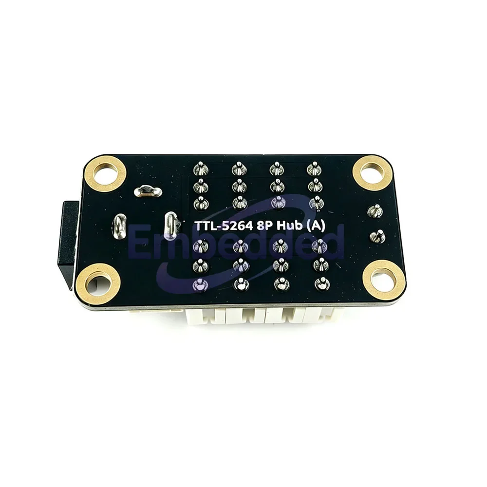 TTL Bus Servo Splitter Board 8-Port 5264 Terminal Hub for Robotic Arm Multi-Servo Connection with Daisy-Chain DC 5-25V