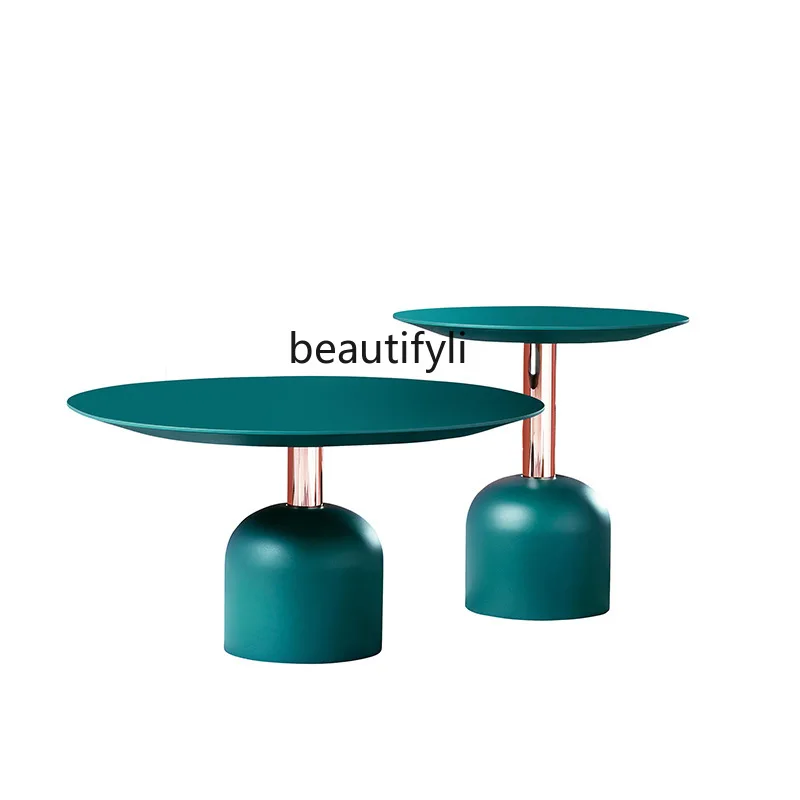 LBX Creative Side Table Ink Landi Color Series Combined Tea Table