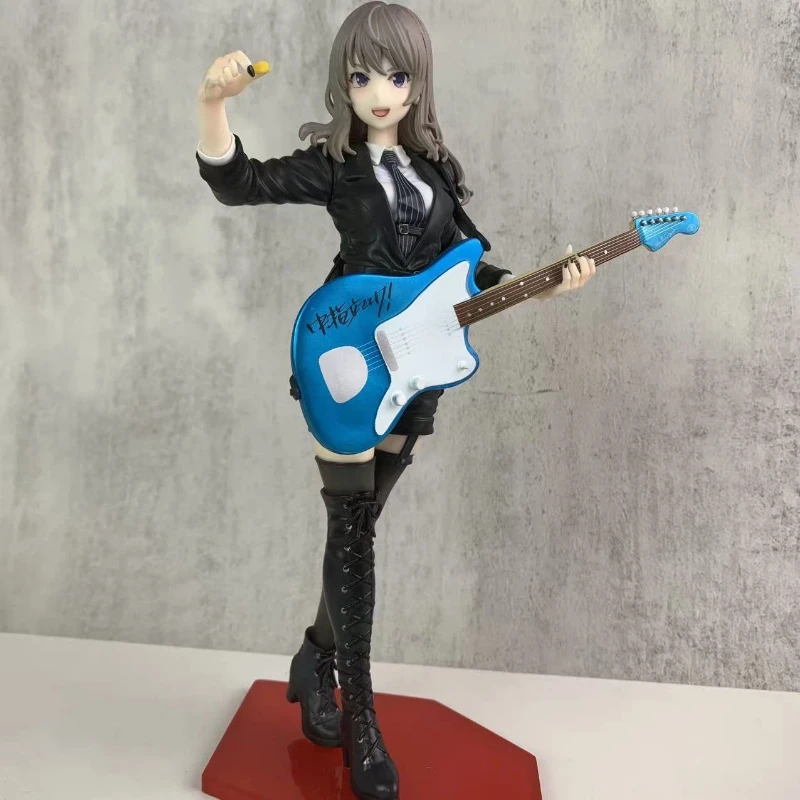 

GIRLS BAND CRY Guitar Girl KAWARAGI MOMOKA Anime Figure Affordable figurines Pvc Model Toys Collection Ornament Gifts Desktop Gk