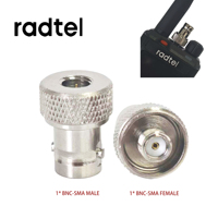 Antenna Adapter for Radtel RT-860 RT-880 RT-880G UV-98 Plus BNC-SMA and BNC-Female Walkie Talkie RF connector Quansheng UV-K5 K6