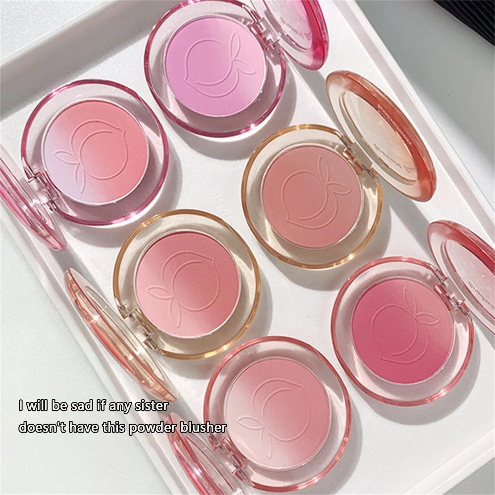 1~4PCS Repair Disk Exquisite 6 Colors Gradient Blush Health & Beauty Blush Docile Powder Blush Palette Face Makeup