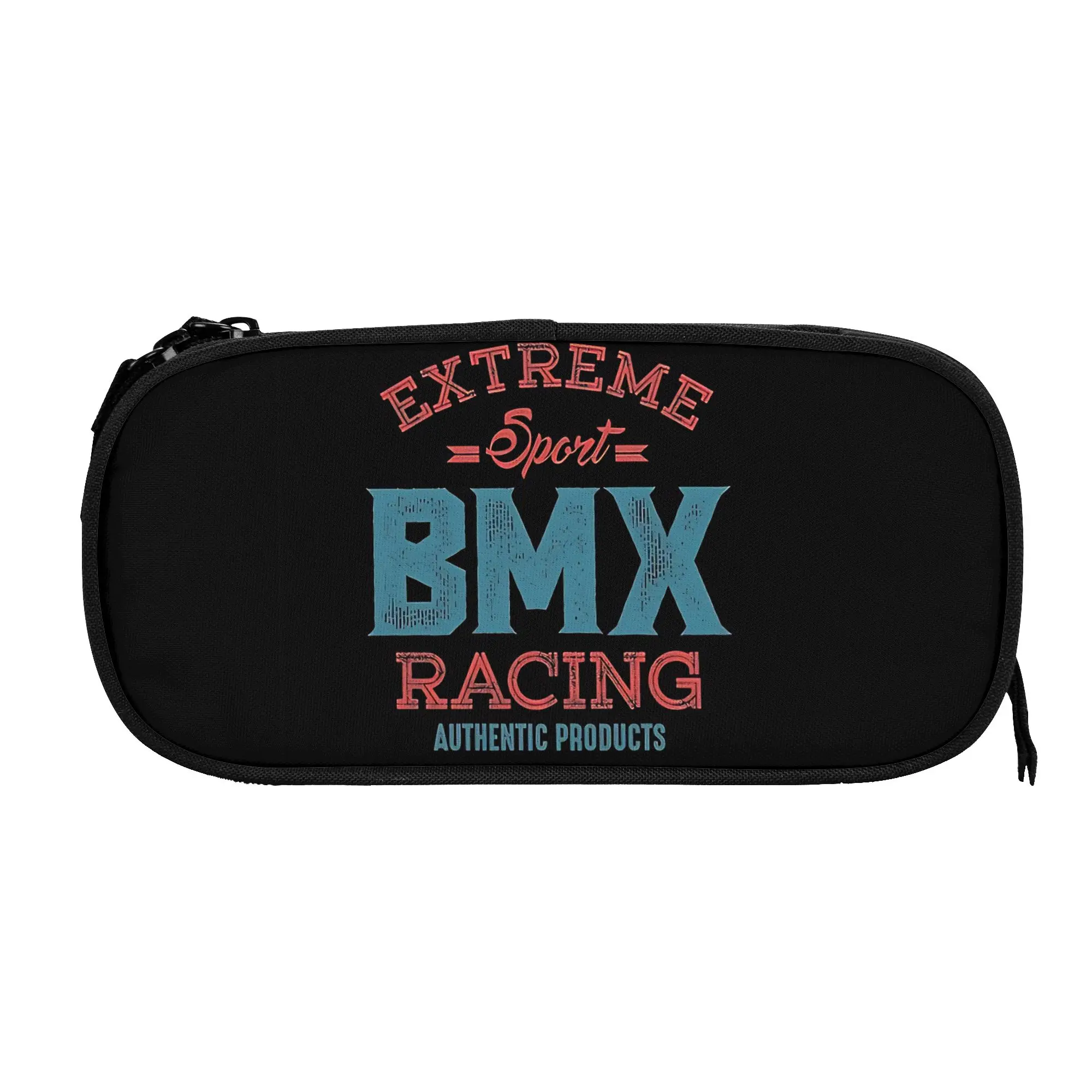 

1 piece Lightweight Speed Lines Pencil Case Girls Pen Bag BMX Racing Office Pencil Pouch