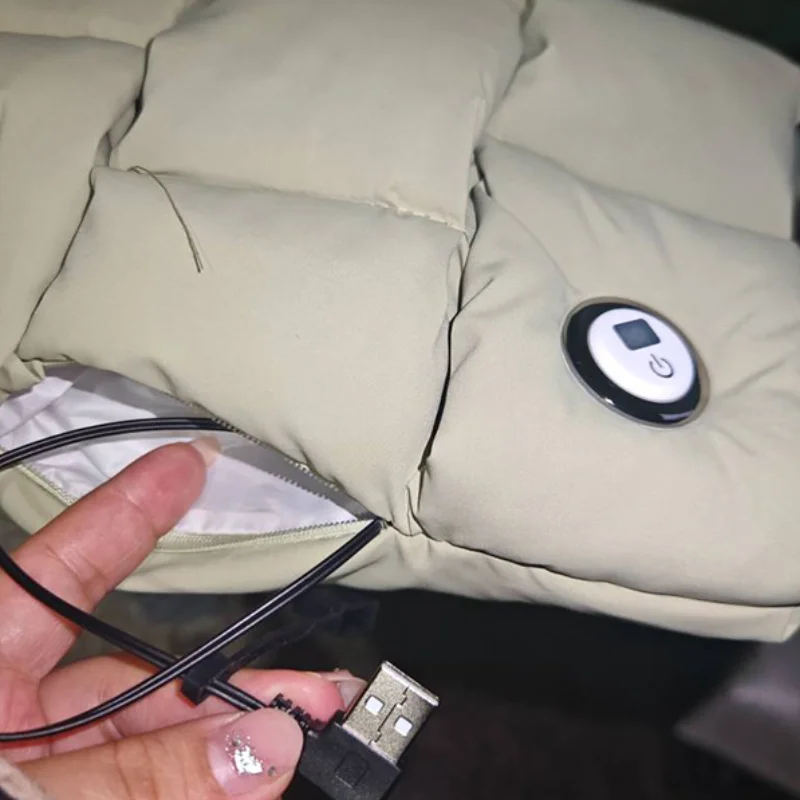 Explosion Proof Graphene Hand Warmer No Water No Power Storage Function Safe Comfortable And Portable Warm, With Hidden Pockets