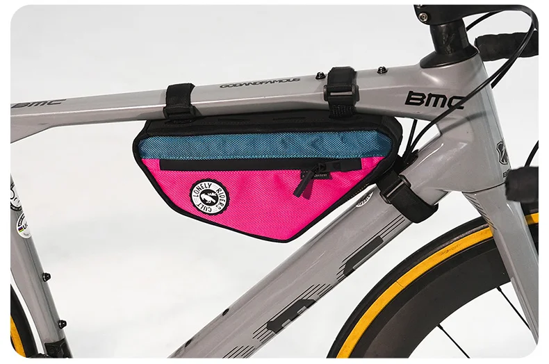 ULAC Fahrradtaschen 1,5L Rahmenrohrtasche Fahrrad-Vordertasche Wasserdichtes Material Kleine Innen-/Seitentasche MTB Rennrad-Tasche – Detail 13