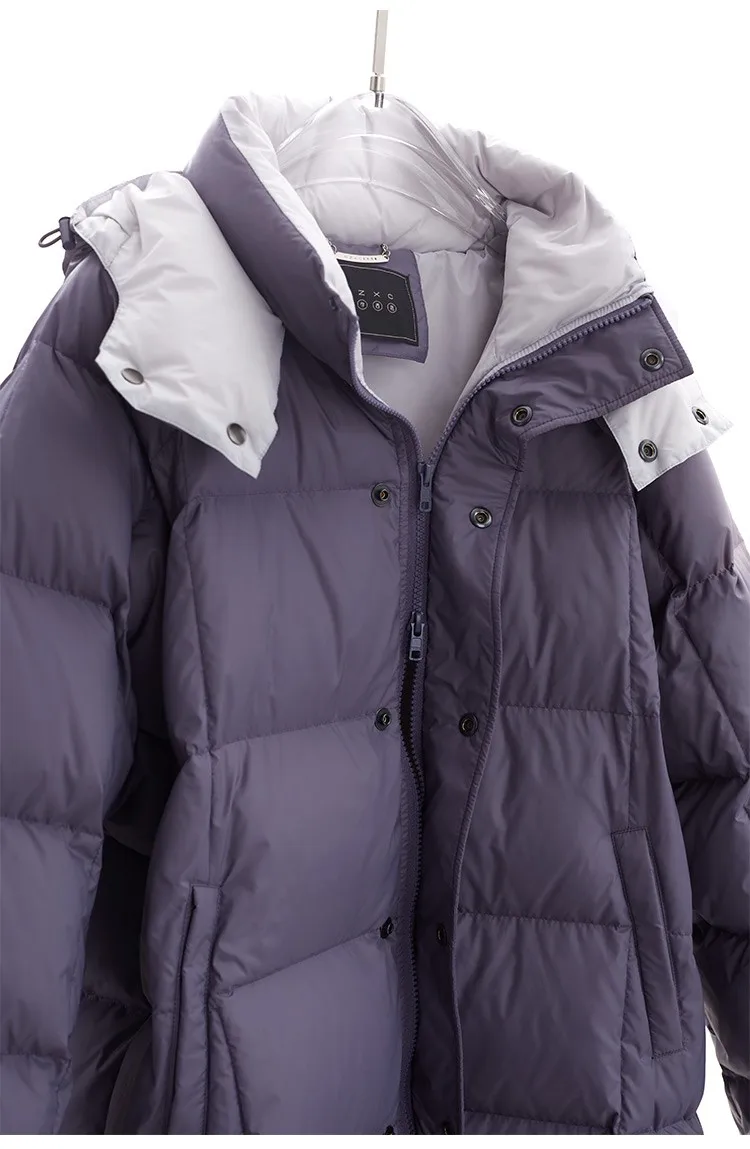 Please Wear It When It's Minus 20 Degrees~2025 Autumn and Winter New Duck down Puffer Jacket~Mid-Length Cocoon-Shaped down Jacket for Women, Thickened and Slimming Coat