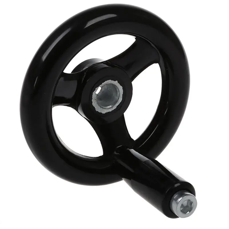 4 Pcs 3.9 Inch Diameter Hand Wheel W Revolving Handle For Milling Machine