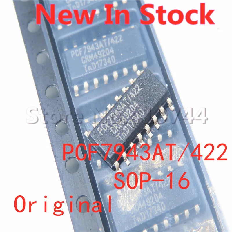 

5PCS/LOT PCF7943AT PCF7943AT/422 SOP-16 SMD car computer board chip NEW In Stock