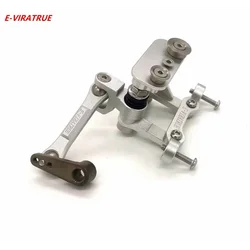 E-VIRATRUE 7075Aluminum Steering Servo/Mount/Bellcrank Set For Losi Hammer Rey U4 1/10