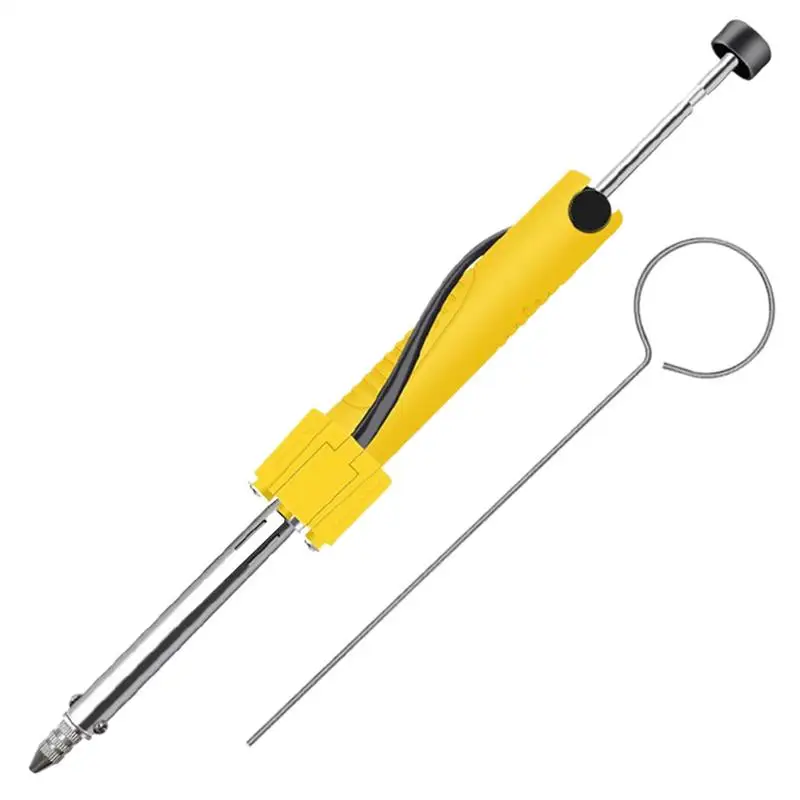 

Desoldering Pump Pen Solder Sucker Double-Use Portable Electric Soldering Pump With Nozzles For Through-Hole Desoldering