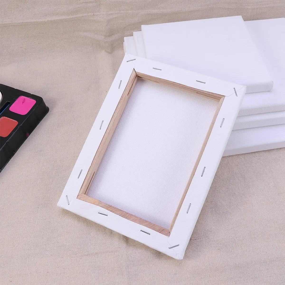10pcs-artist-quality-stretched-canvas-panels-cotton-yarn-on-natural-wood-frame-effortless-brush-flow-compatible-with-oils