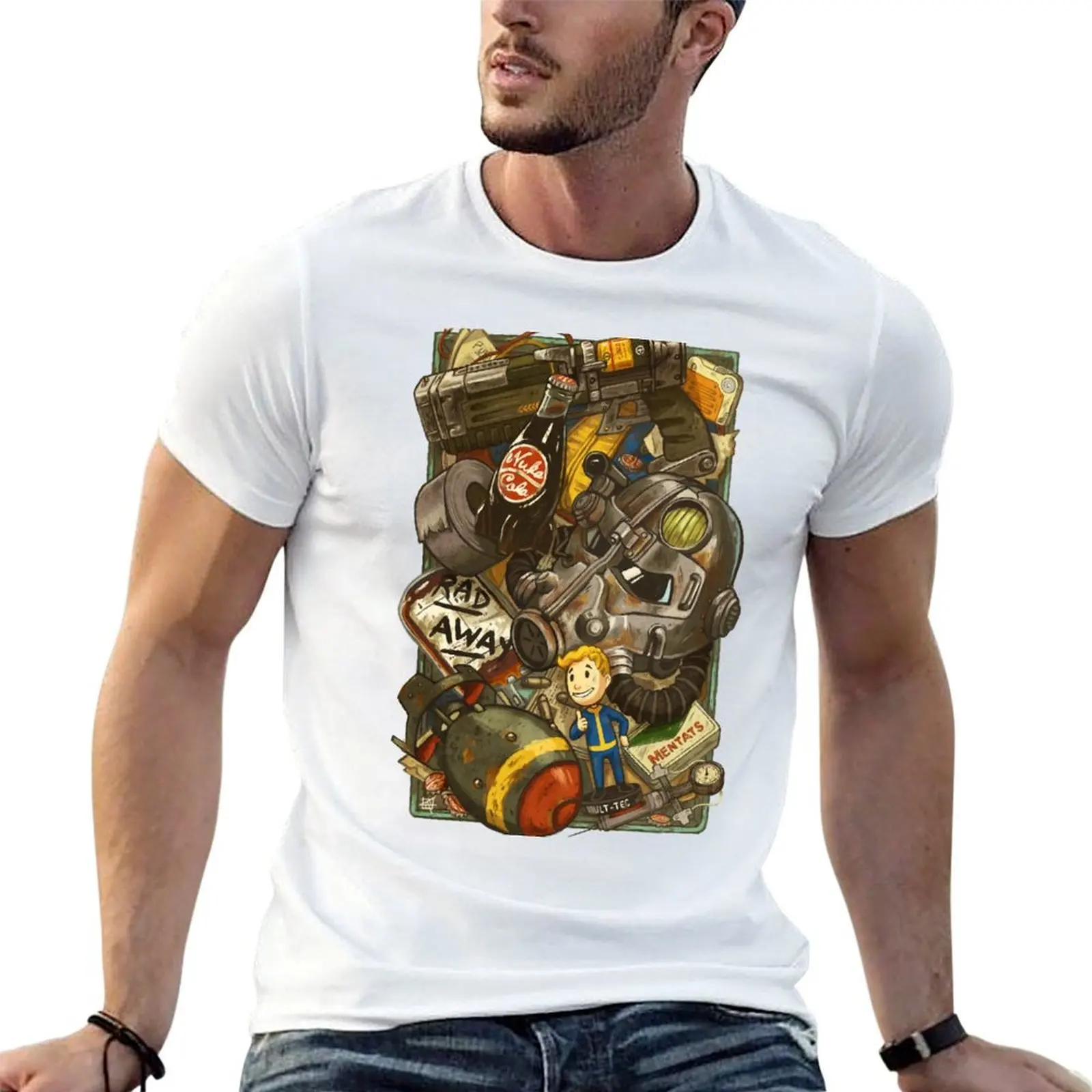 Wasteland Cache T-Shirt cute tops graphic shirts men t shirts