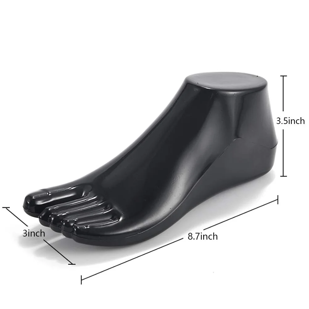 Foot Model Shoe Stretchers for Men Ankle Orthopedic Sandals Sock Mannequin Display Shoes Stands Plastic