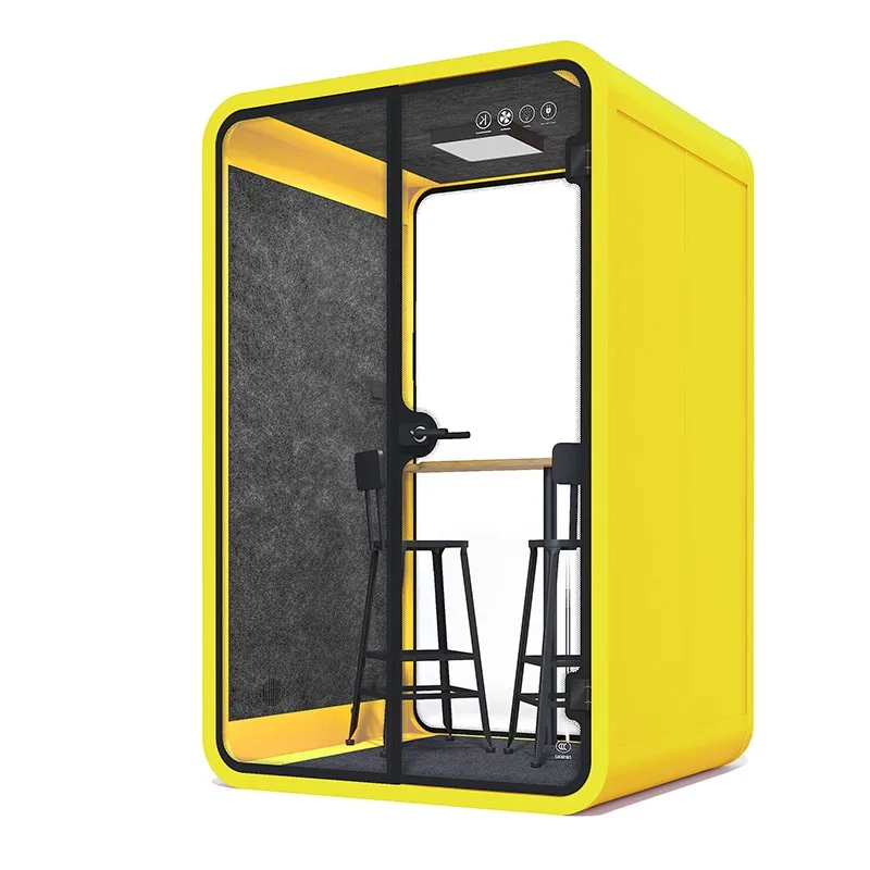 Indoor Sound Proof Prefabricated Telephone Booth Phone Booth