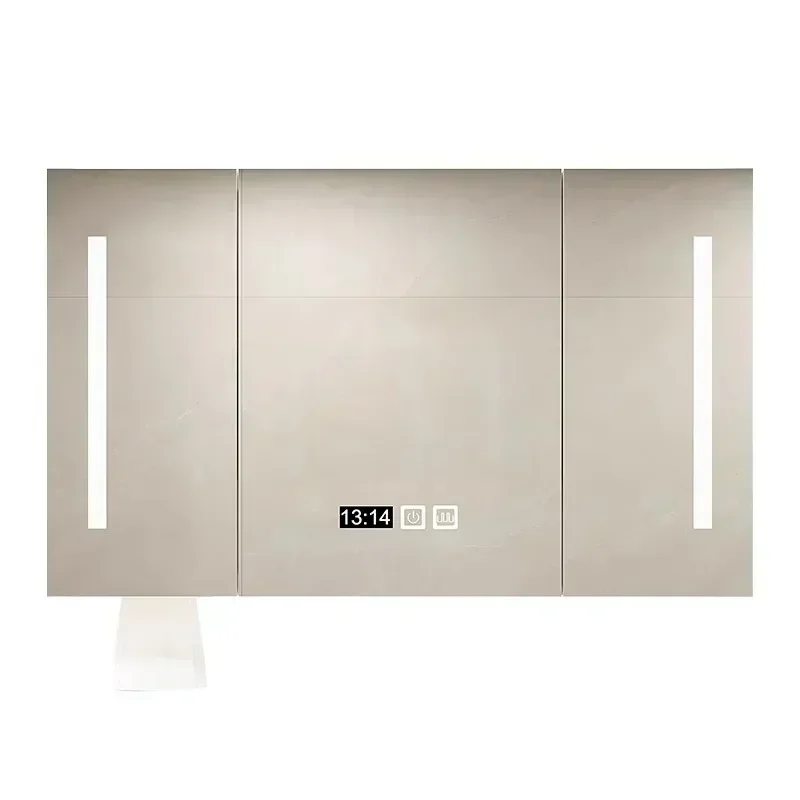 حوض غسيل معدني مرايا حمام خزانة حمام درج تخزين عرض مرايا حمام رف جدار أثاث غرفة Casa Arredo